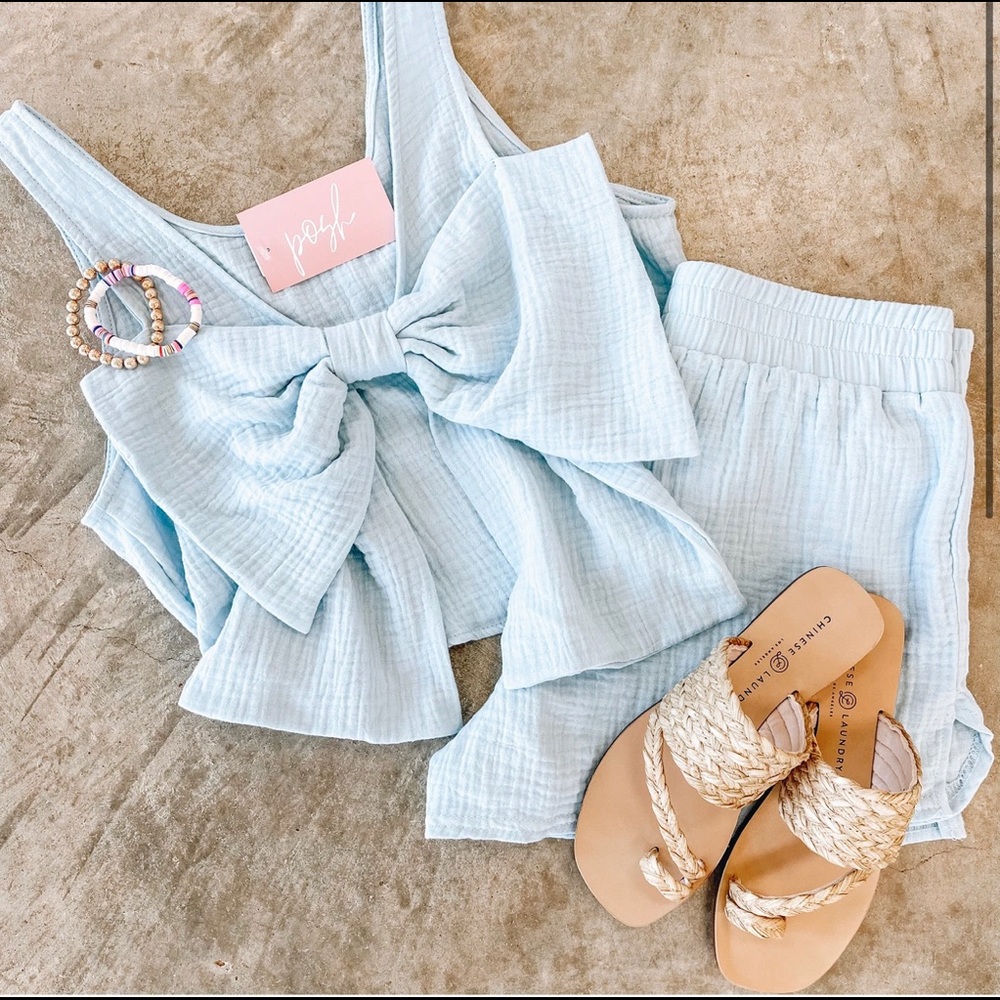 POSH Botique- Bow Set/ Size S